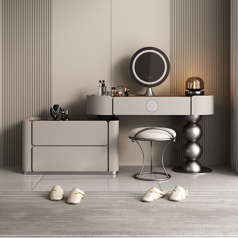Light Mirror Vanity Table Nord - огляд і ціна Dressing Table Vanity With Lighted Mirror
