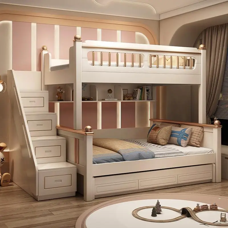 135x190cm wood mattress bunk b - огляд і ціна King Size Bed Frame With Storage Drawers
