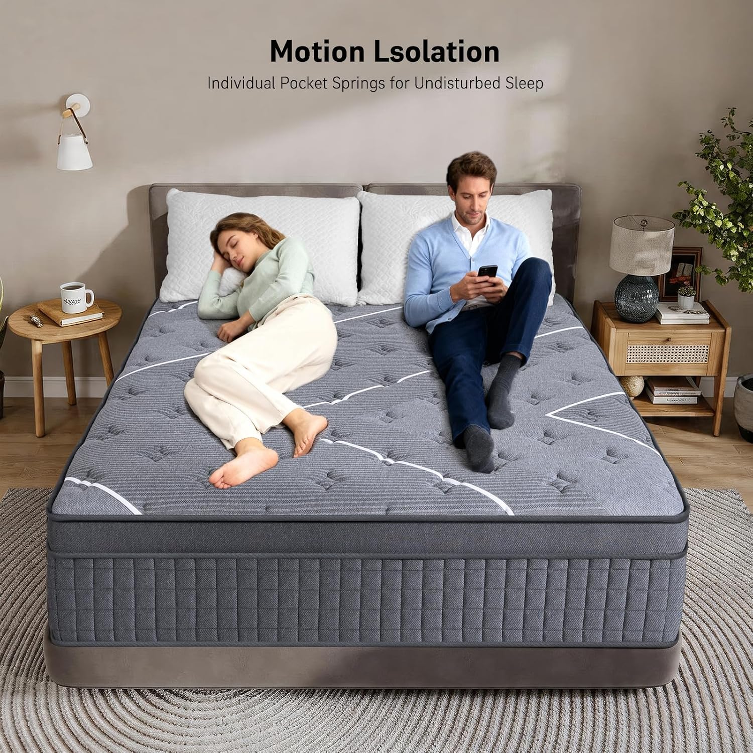Queen Mattress, 10 Inch Queen  - огляд і ціна Memory Foam Mattress In A Box Queen